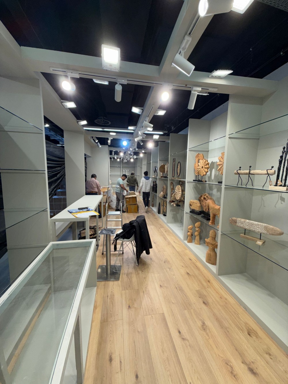 Modular trade fair stand